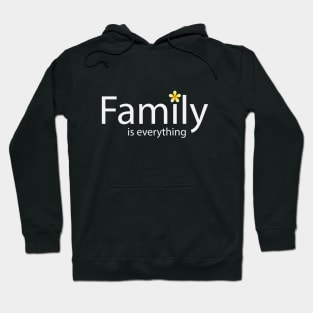 Family is everything - fun quote Hoodie